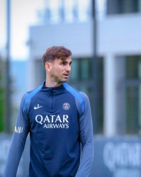 巴黎伤情更新：若昂-内维斯继续接受治疗；鲁伊斯单独训练