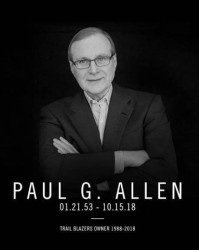 保罗-艾伦1988年7000万美元收购开拓者 如今球队估值超40亿